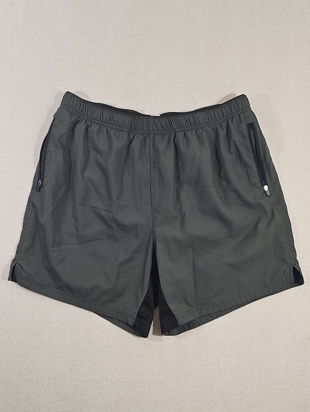 H&M Black Athletic Shorts with Black Liner